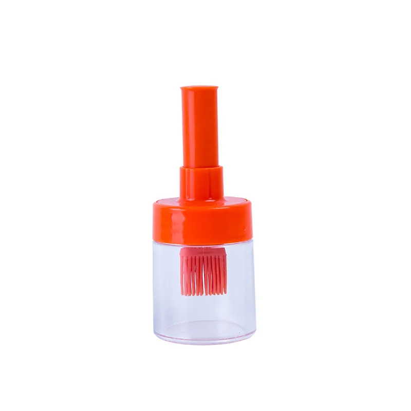 High Temperature Resistant Silicone Brush Barbecue Tool Oil Brush With Bottle