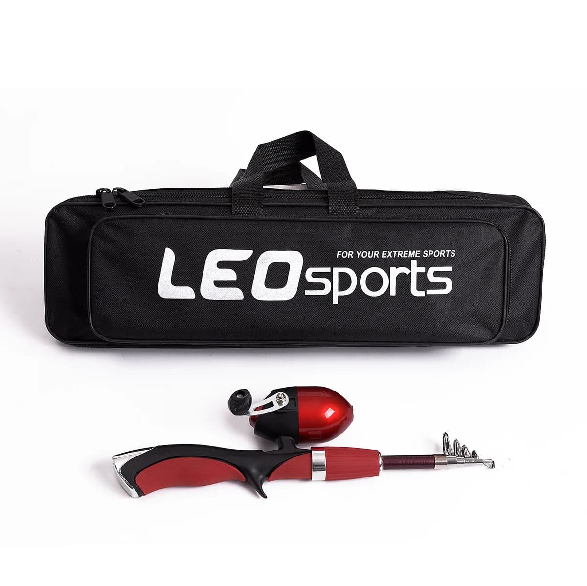 Portable Gun-type Inner Reel Ice Fishing Closed Fishing Road Rod Set